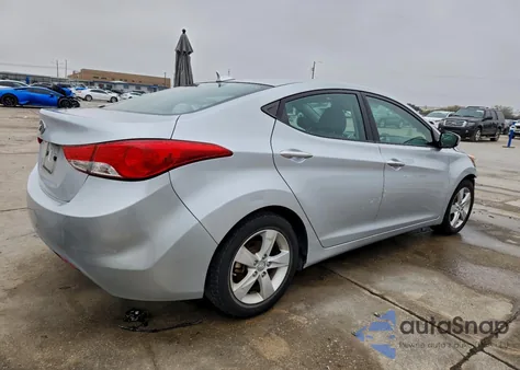 2013 Hyundai Elantra Gls из США, поврежденный, VIN 5NPDH4AE8DH368298
